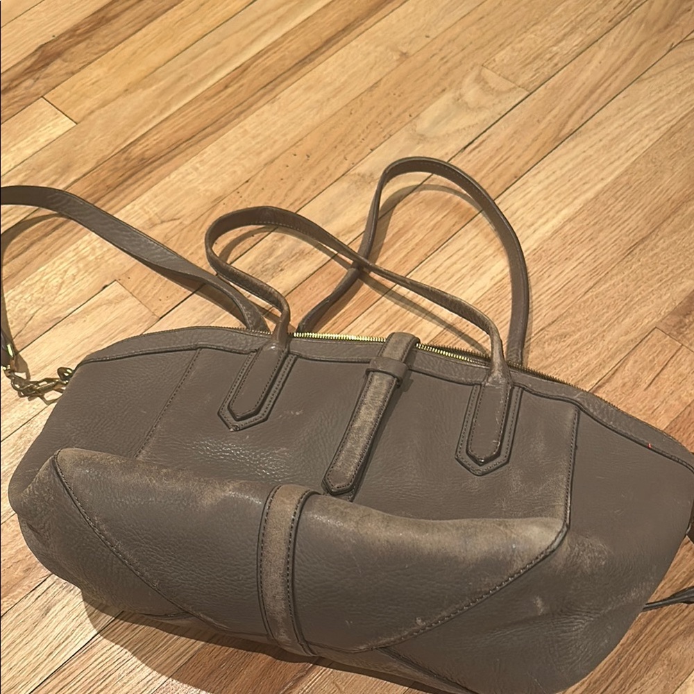 J.Crew Gray Leather Women's Bag